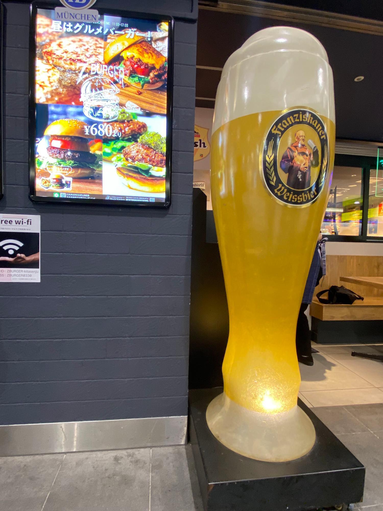 足立区】北千住駅ナカにある「Z BURGER&CBT」で本格ハンバーガー