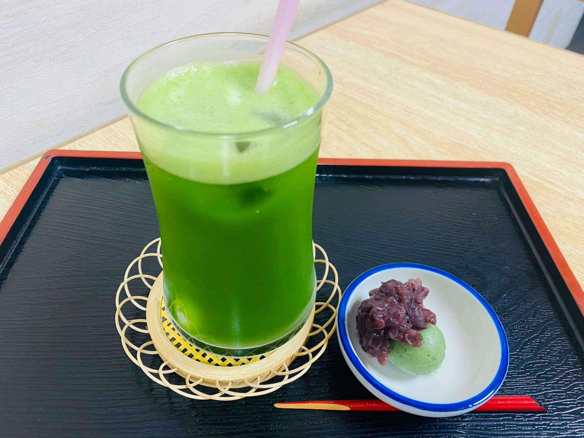 「冷抹茶（520円）」