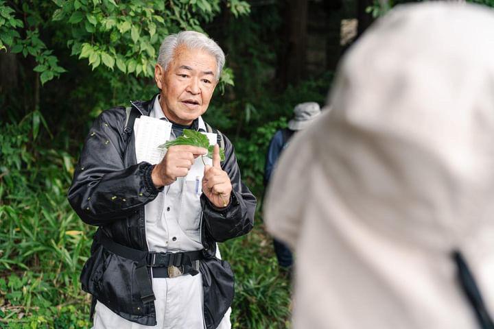 薬草の小谷宗司先生との出会い。ぜひ長屋さんのインスタグラムをご覧ください（画像提供：長屋詠一郎さん）