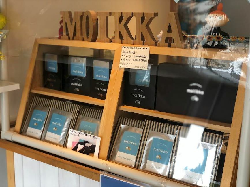 店頭で販売されている『moi!kka(モイッカ）』さんオリジナルフレーバーコーヒーも絶品！