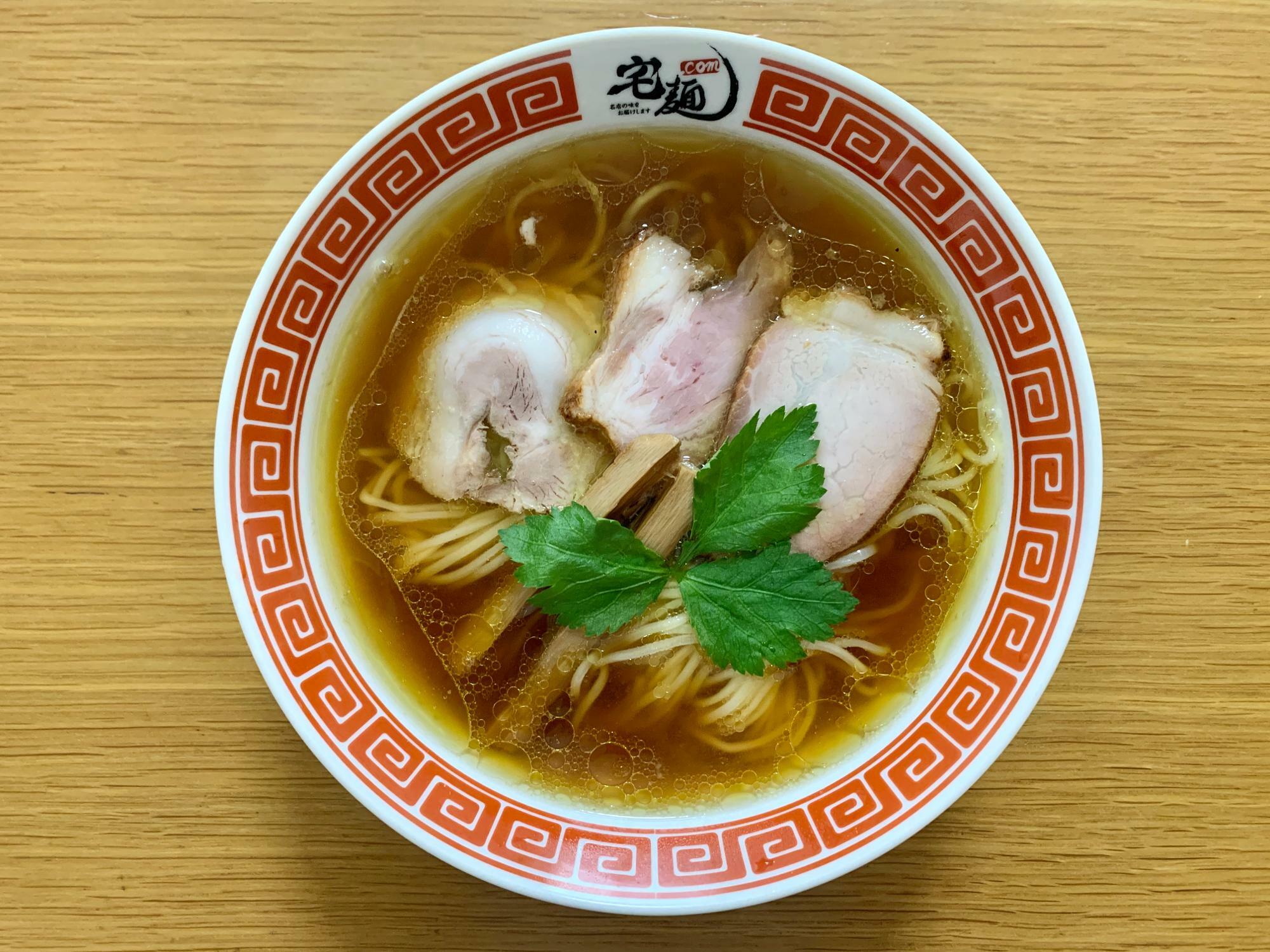 醤油らぁ麺（宅麺.com）