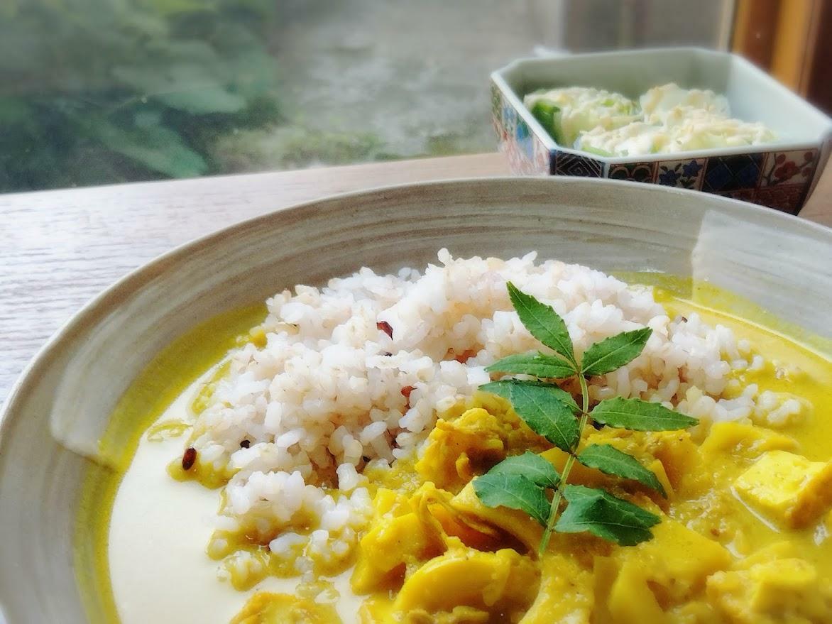 週末はカレーが多くなります