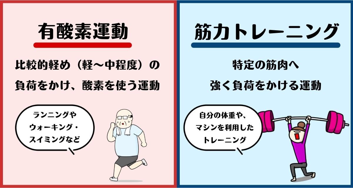 有酸素運動と筋力トレーニングの組み合わせがもたらす効果 - 有酸素運動と筋力トレーニングの効果