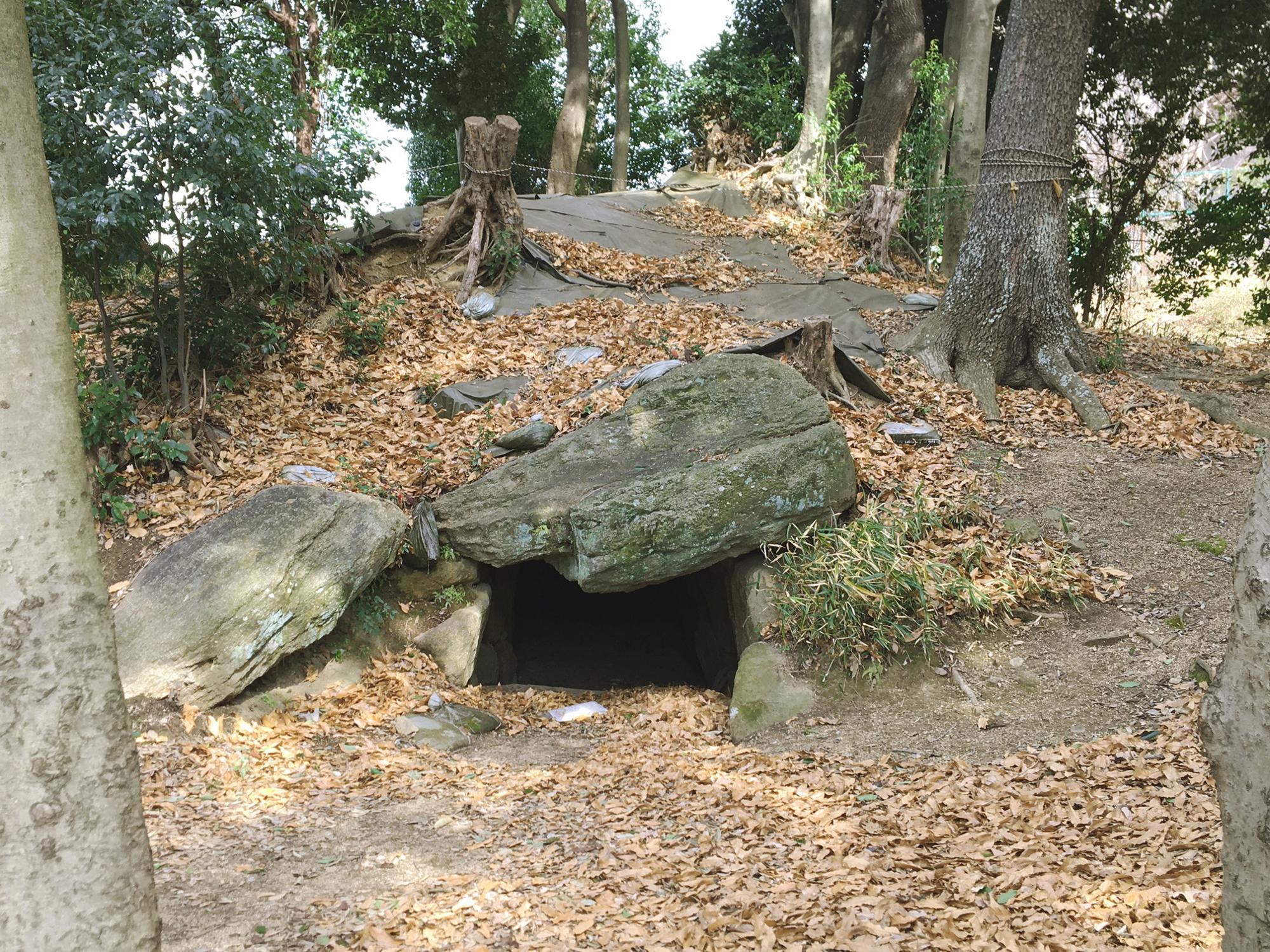 二本松古墳正面