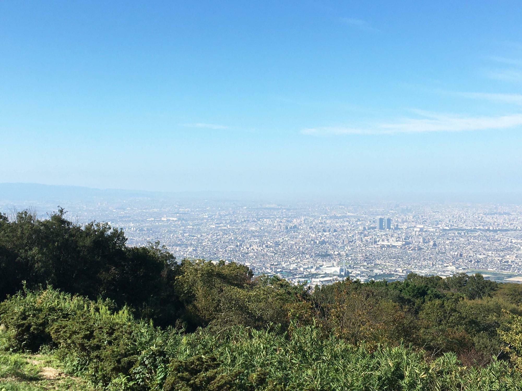 大坂南方面の眺め