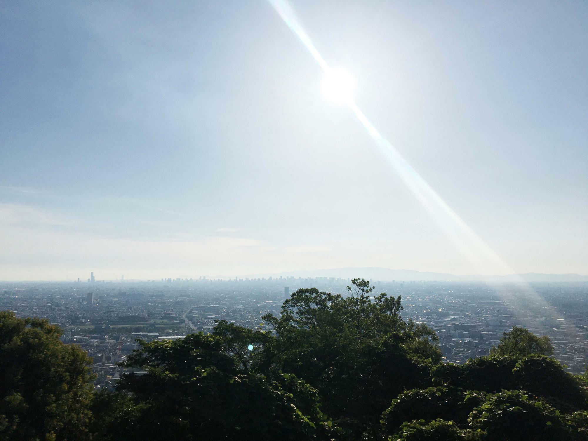 展望台からの眺め　正面