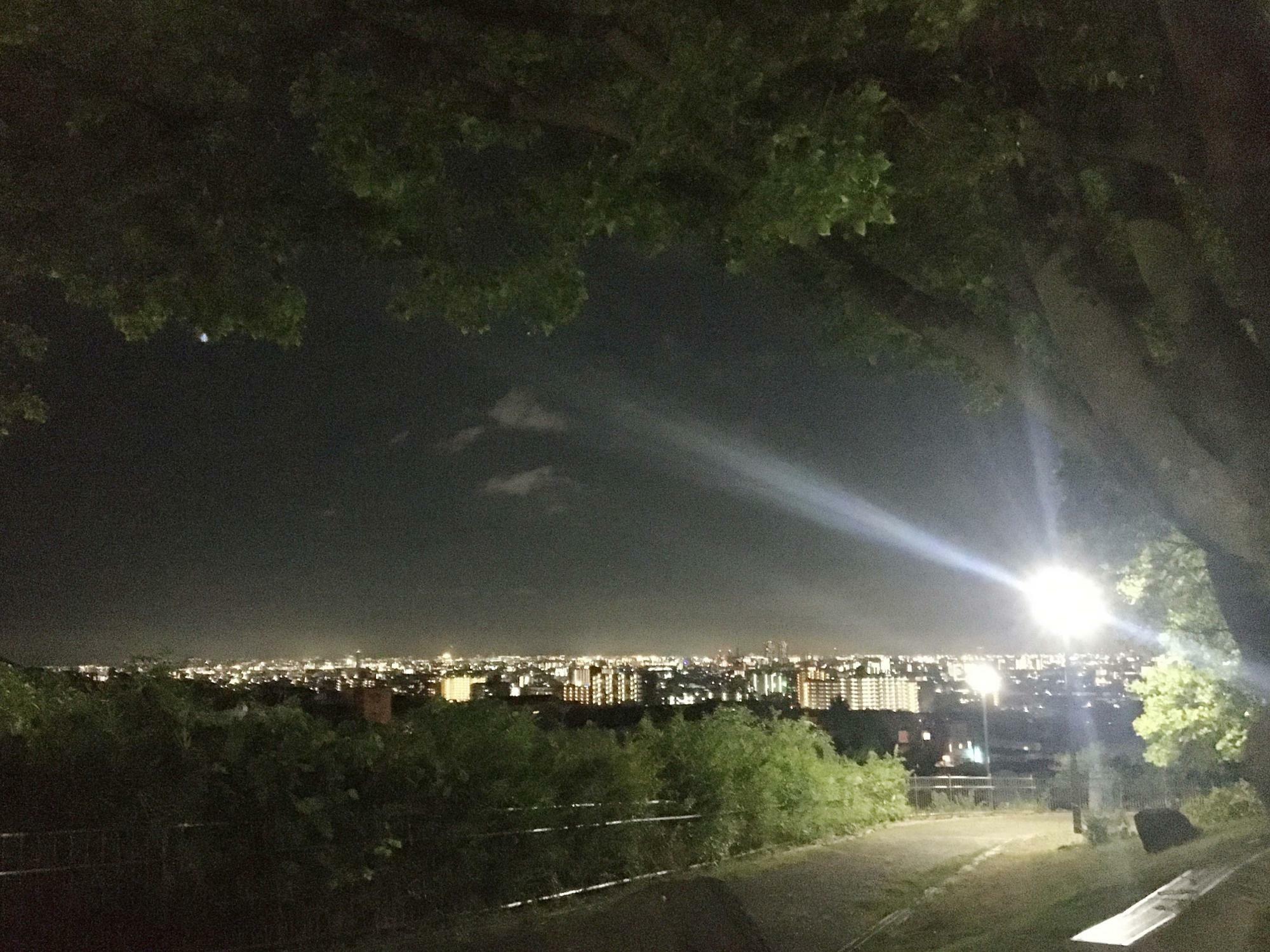 東石切公園　夜景
