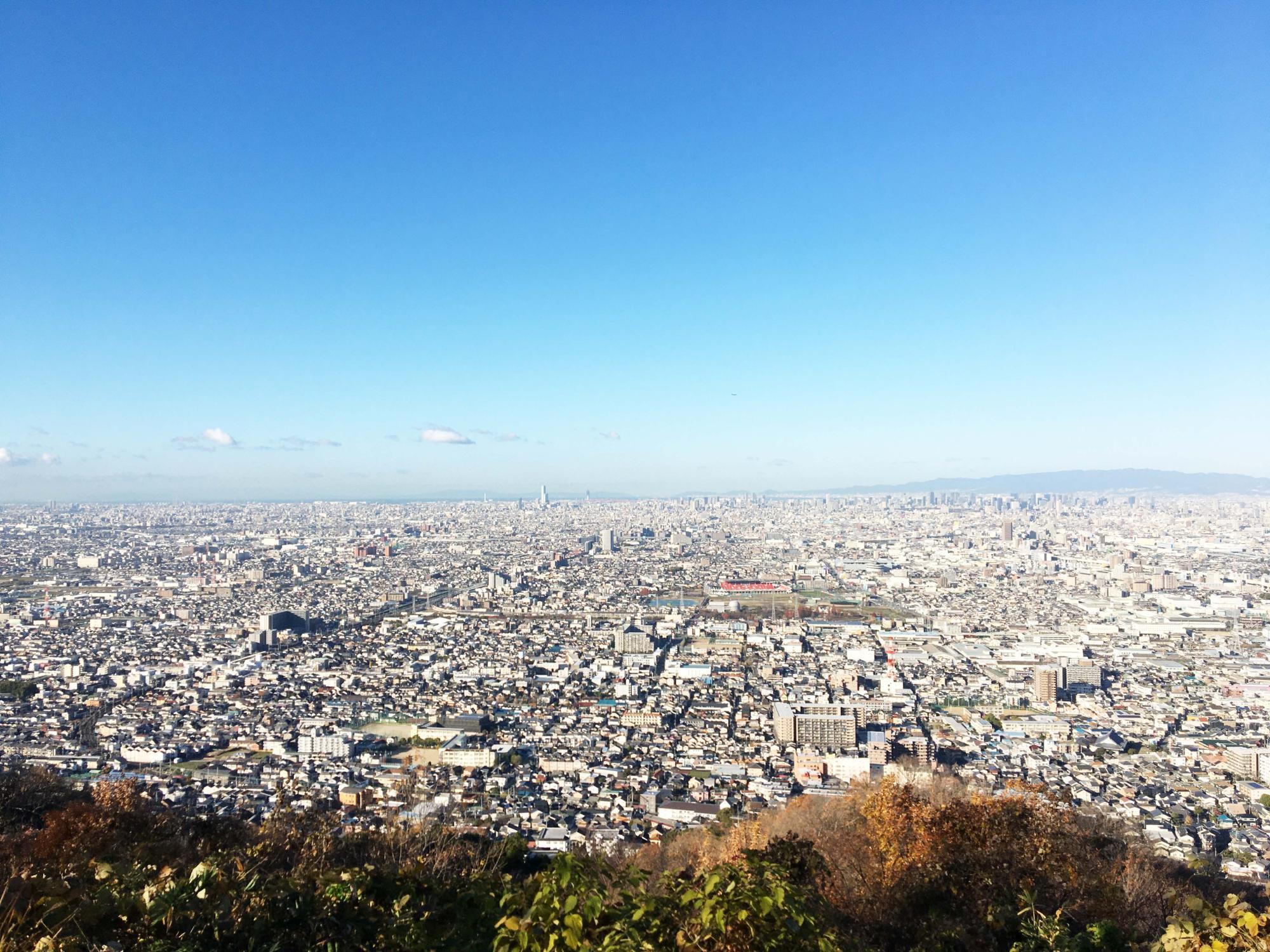 枚岡展望台