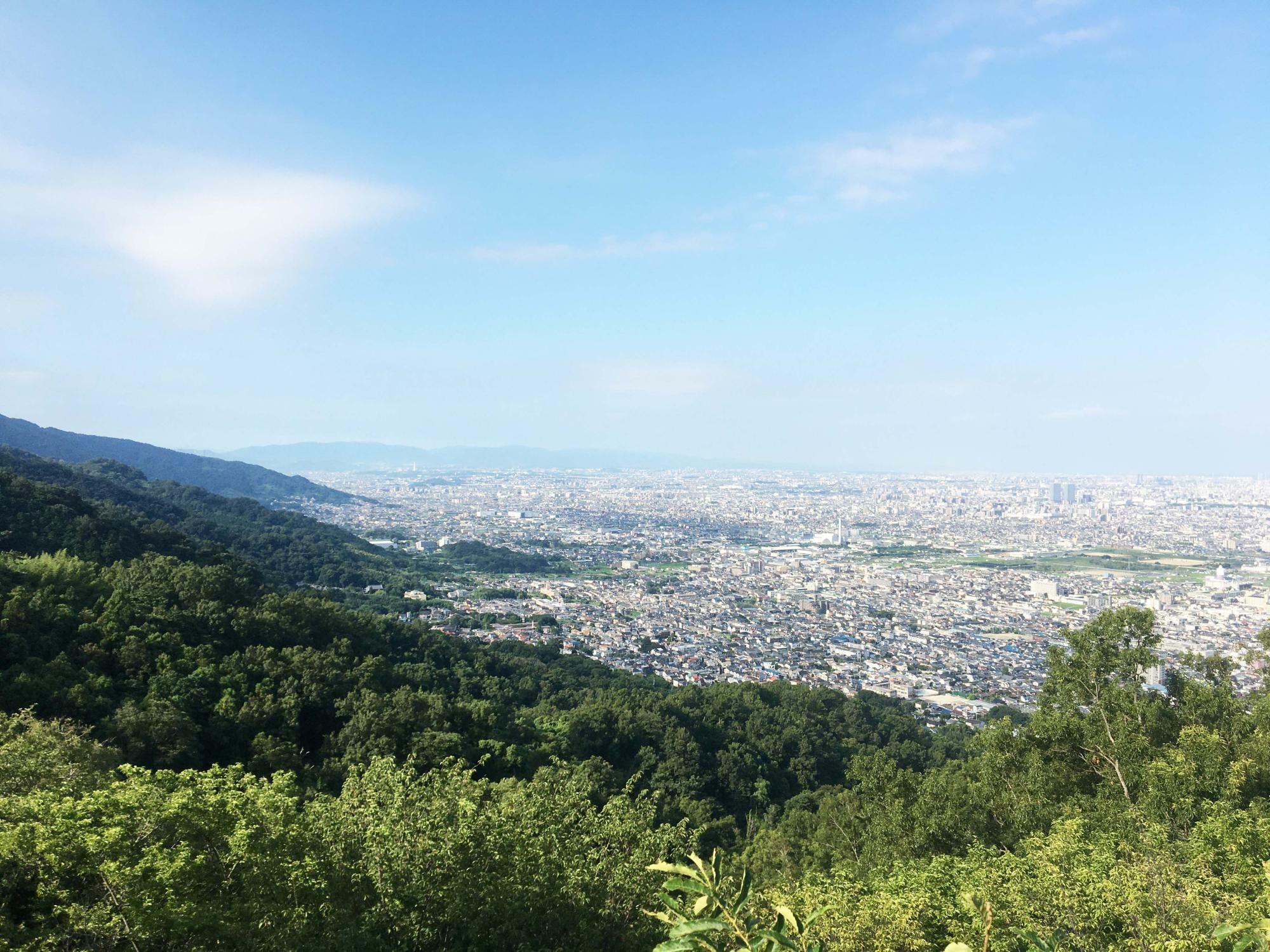 みはらし展望台からの眺め