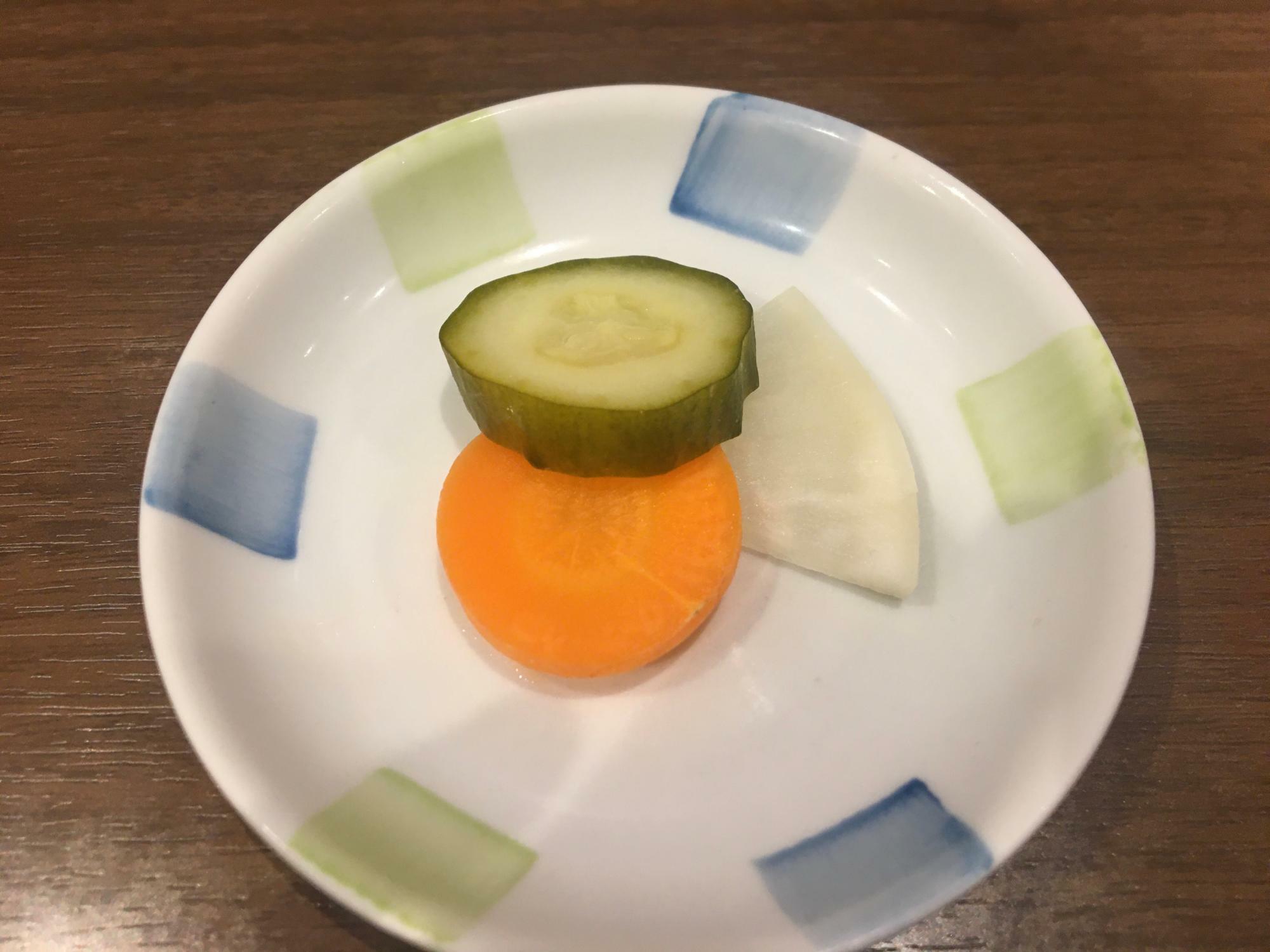 お漬物