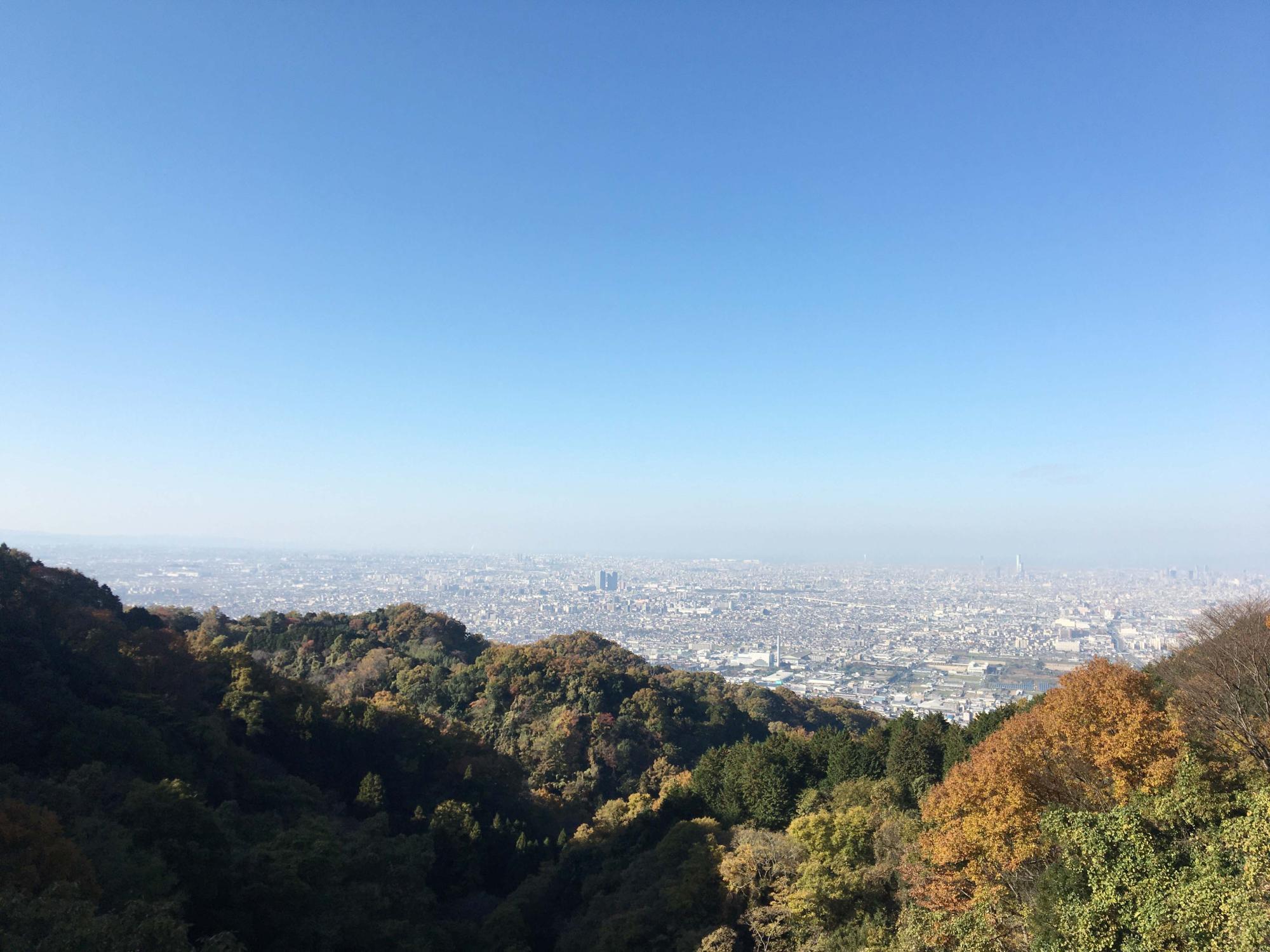 あきぐみの橋からの眺め