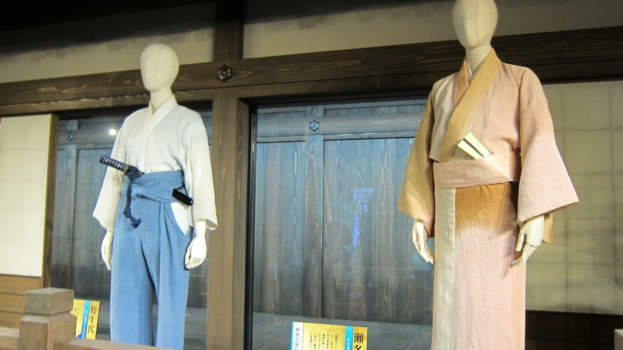 竹千代と瀬名の衣装