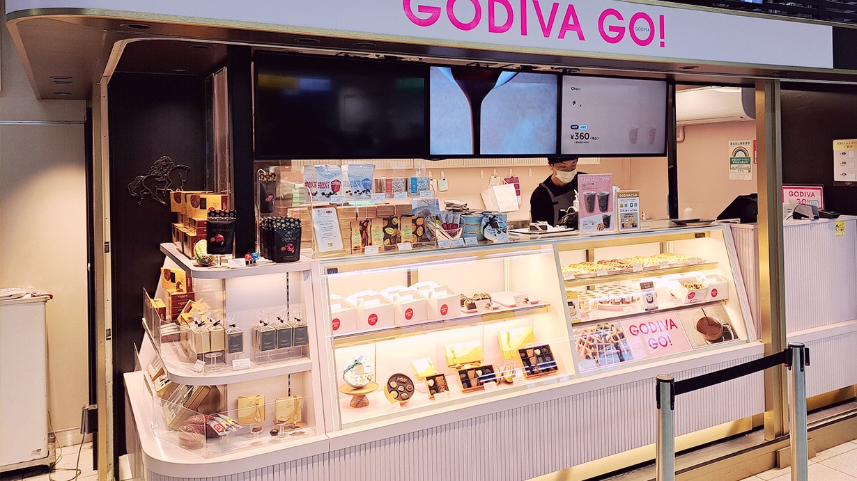 駅ナカゴディバ「GODIVA GO！」のワッフルはお土産にぴったり（大木奈