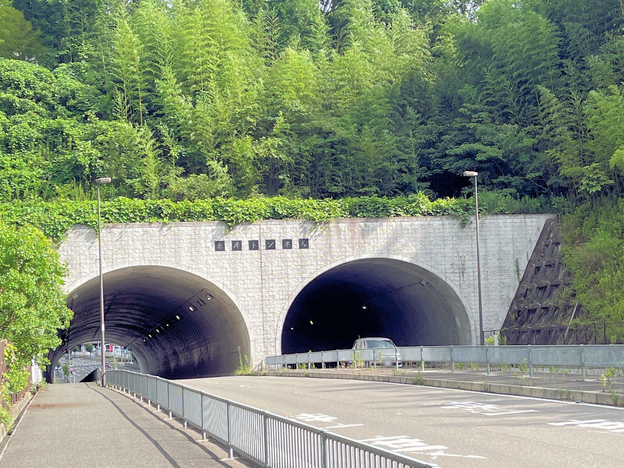 今年の7月下旬の赤峰トンネル