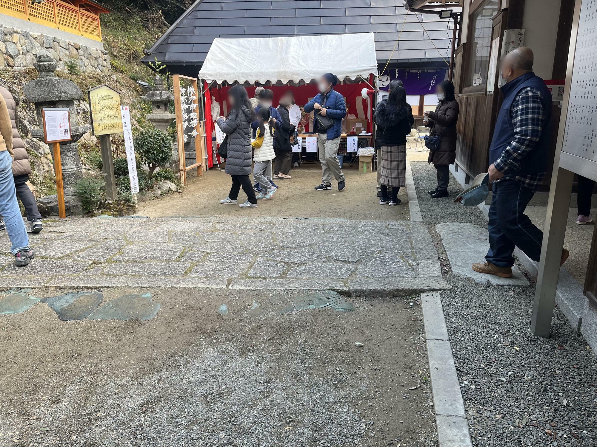 元日の加賀田神社