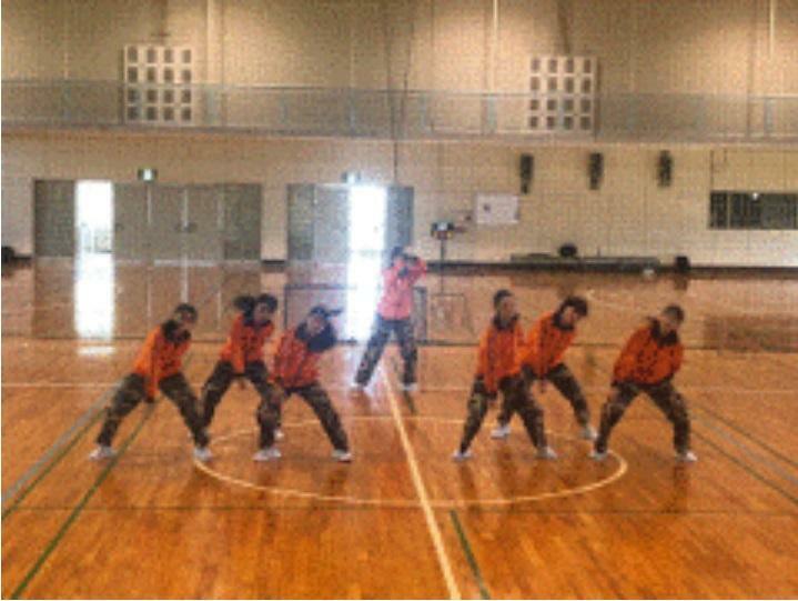 全国大会を前に最終の練習を行なったダンス部　画像提供：長野高校