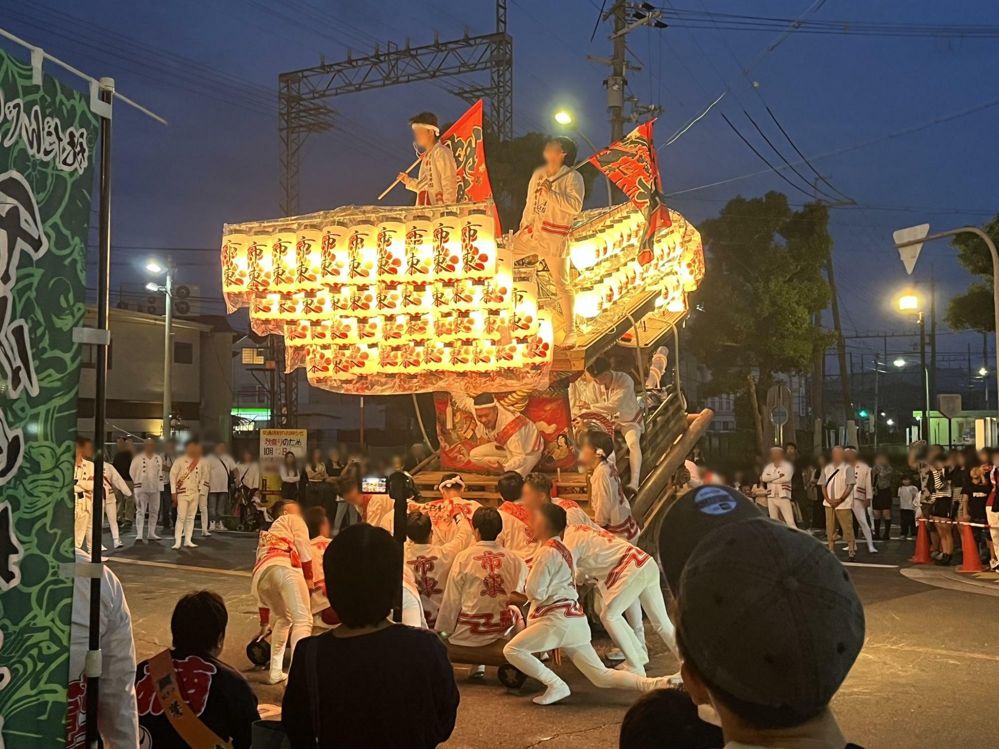 昨日の試験曳き