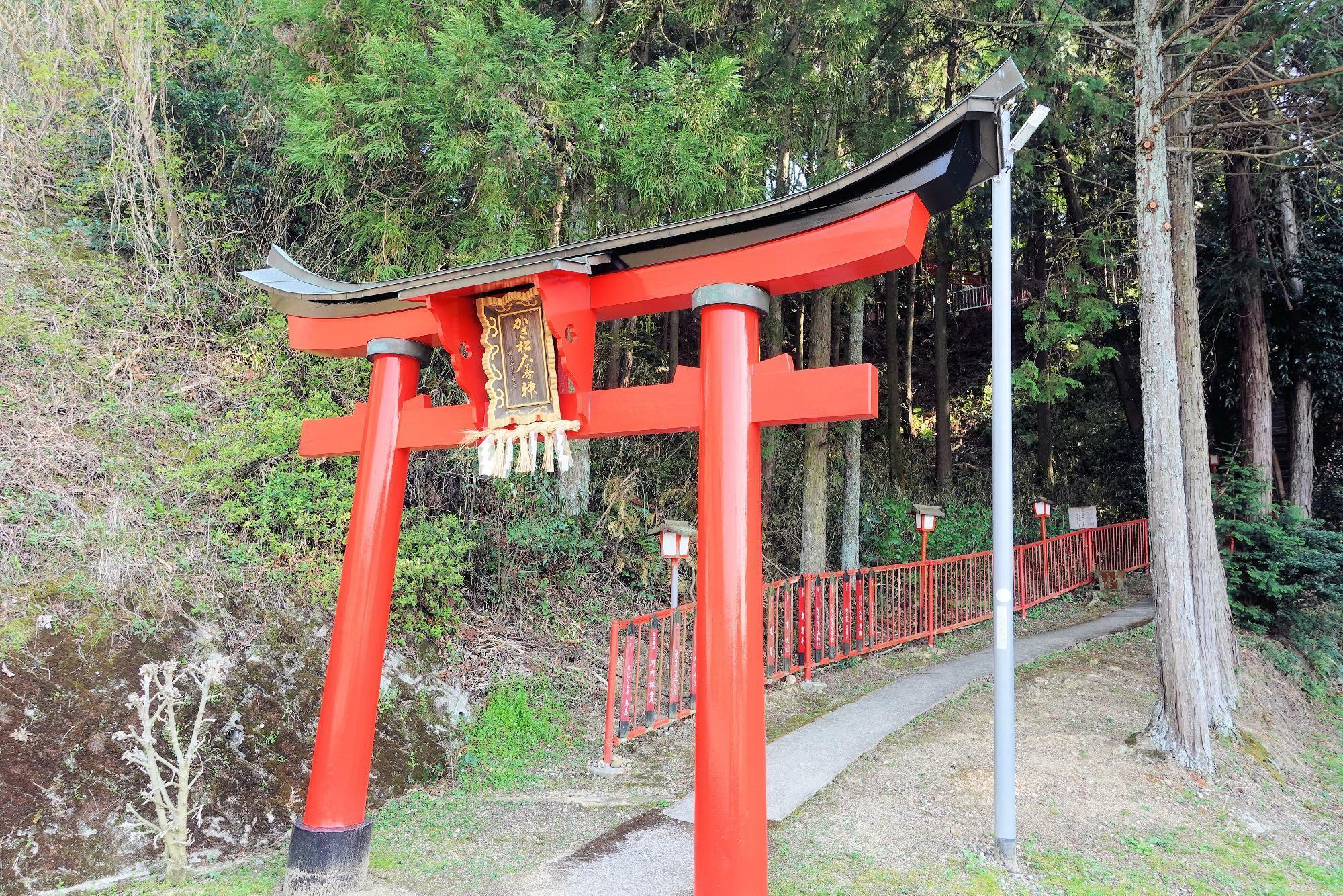 以前の鳥居