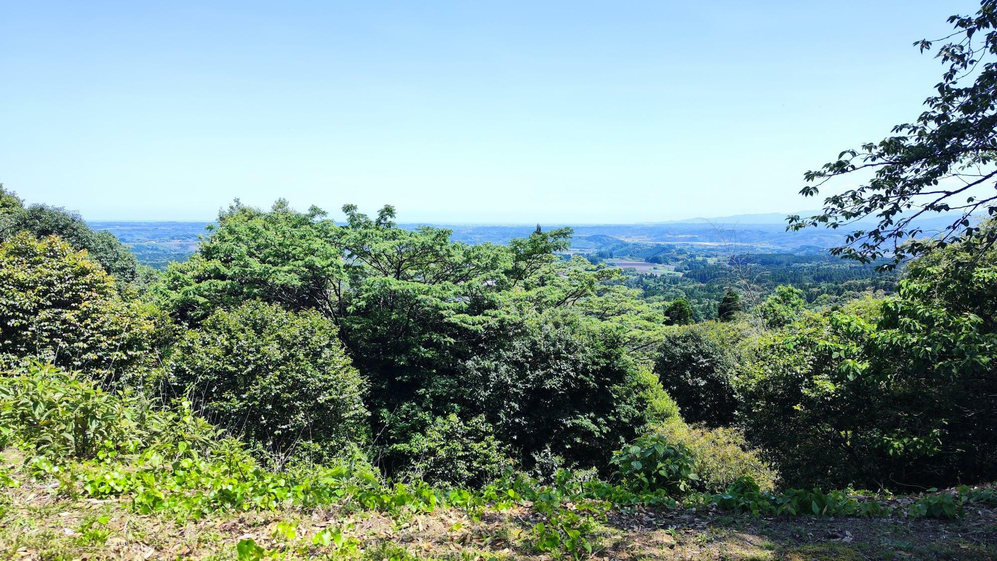 法華嶽から見下ろす絶景