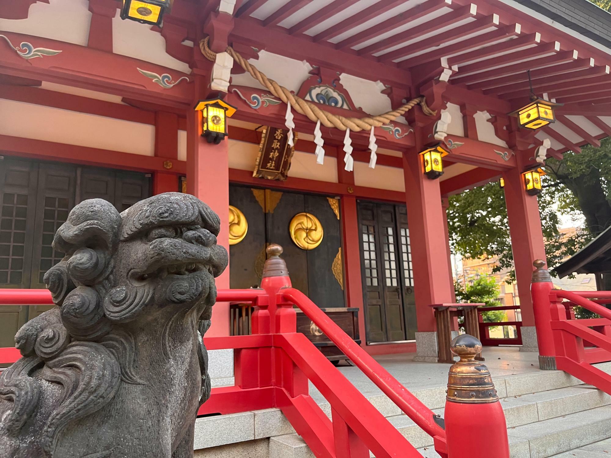 香取神社 拝殿