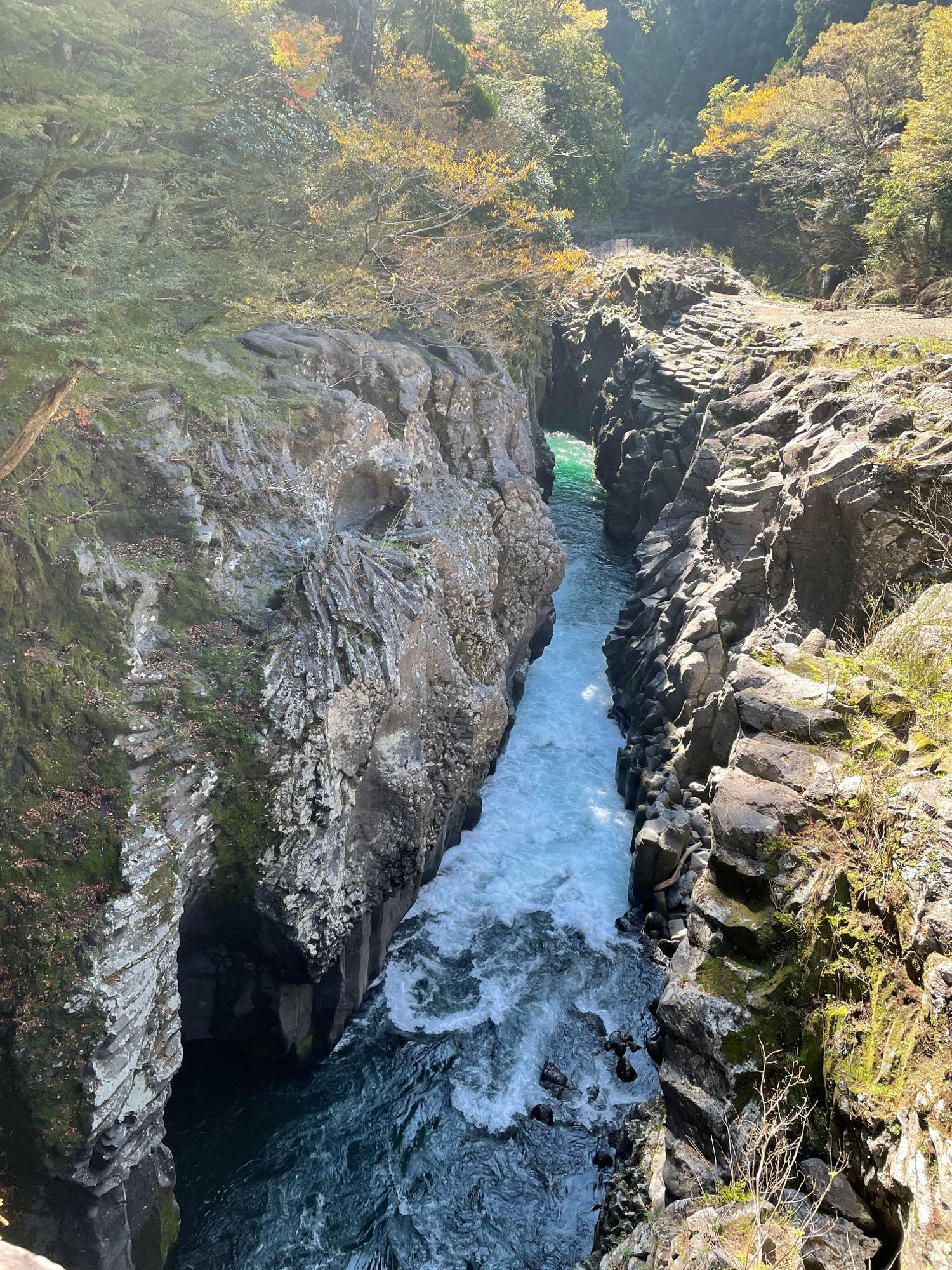 2022　高千穂峡の風景