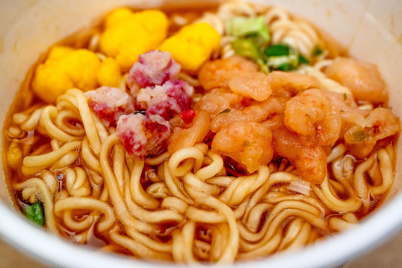 「たこ焼き味ヌードル」完成