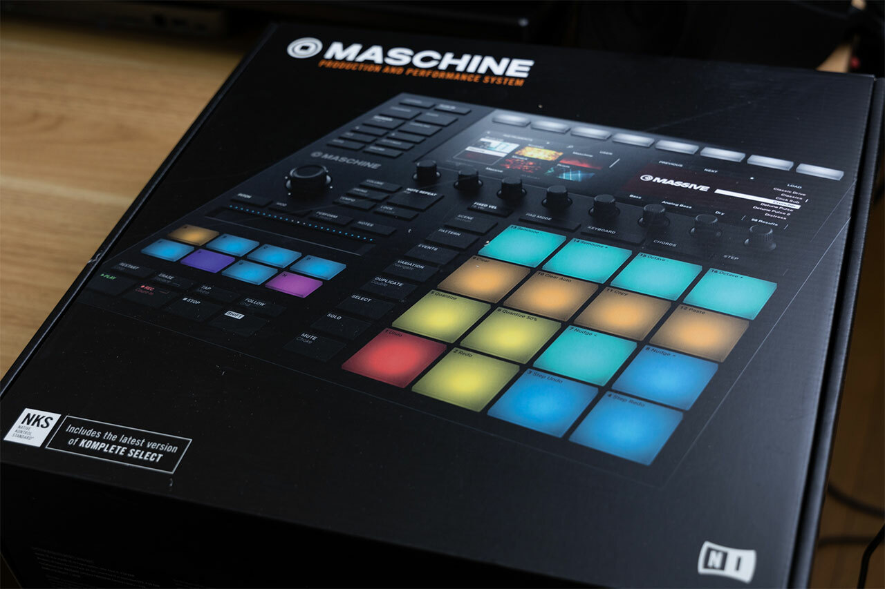 楽曲制作が捗る！MASCHINE MK3でフィンガードラム始めました！（大谷大