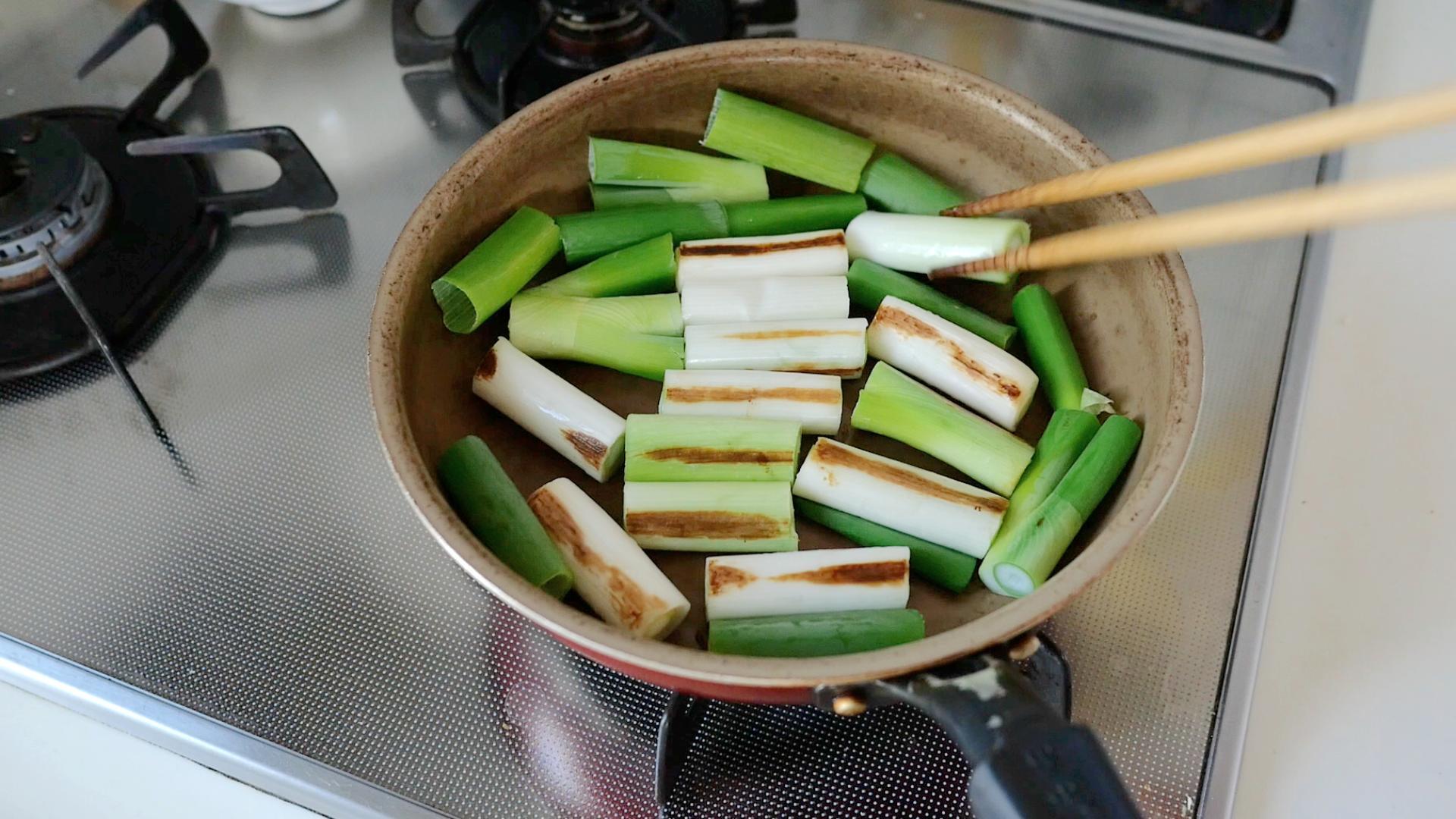 焼き色を付ける