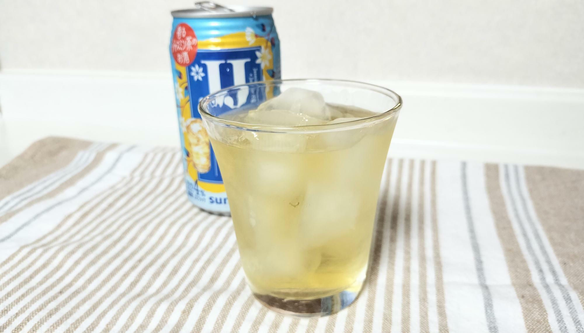 ジャスミン茶のすっきり感と清涼感が飲みやすい