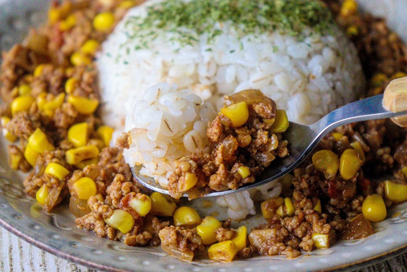 シャキシャキとしたとうもろこしの食感がクセになります