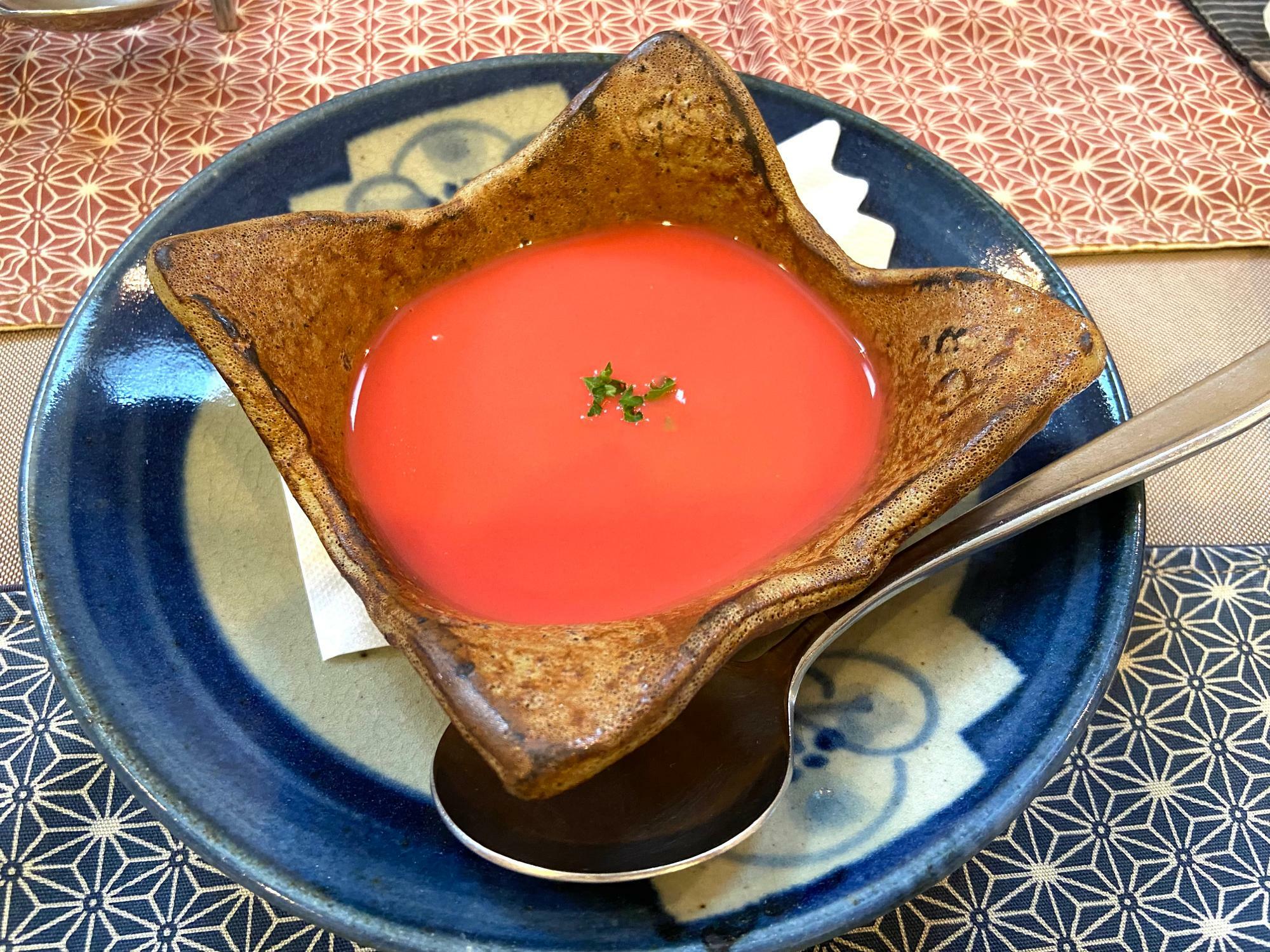 　　　　　　　　　　　　　冷製スープ