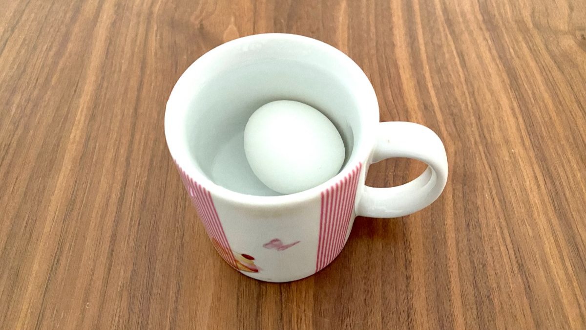 ゆで卵】「もう茹でない！」マグカップで出来る作り方！【鍋不要