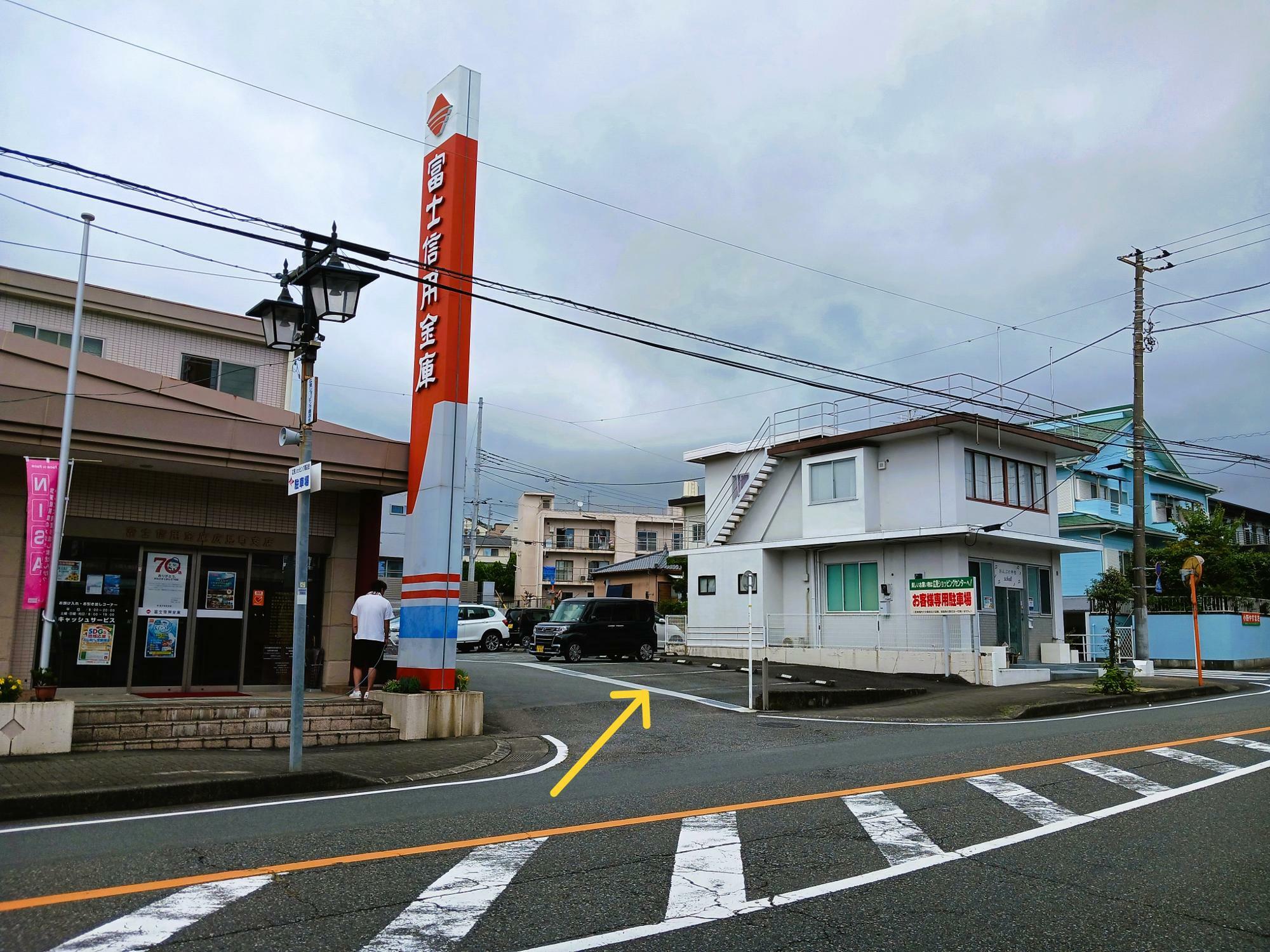 アーケードには屋根があるので雨の日も安心