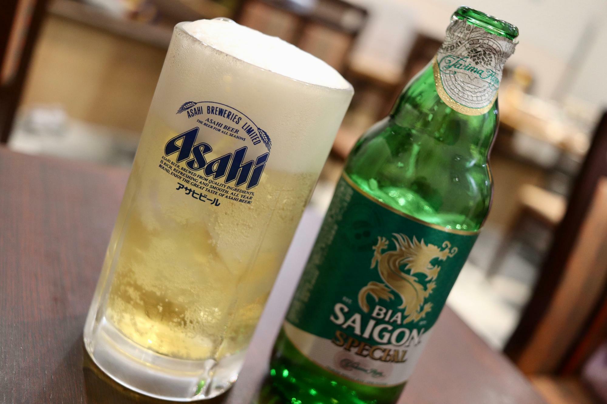 「サイゴンビール」550円税込