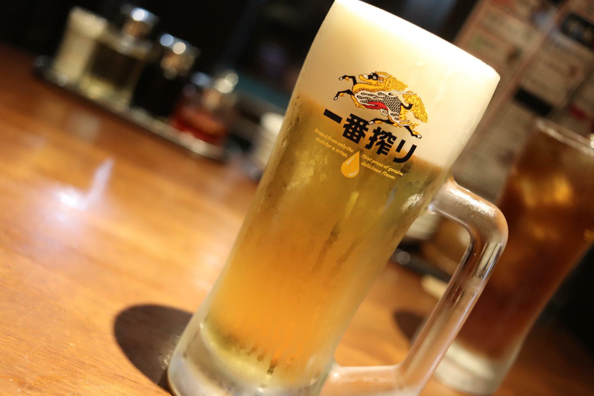 生ビール（490円＋税）