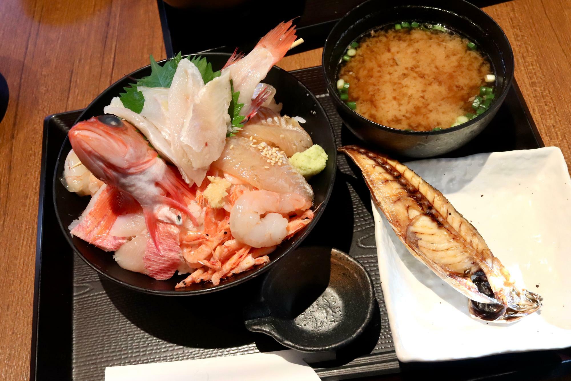 「深海丼」2,480円＋税