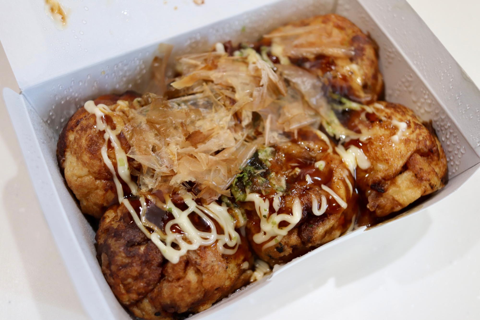 「ソースマヨたこ焼き」450円