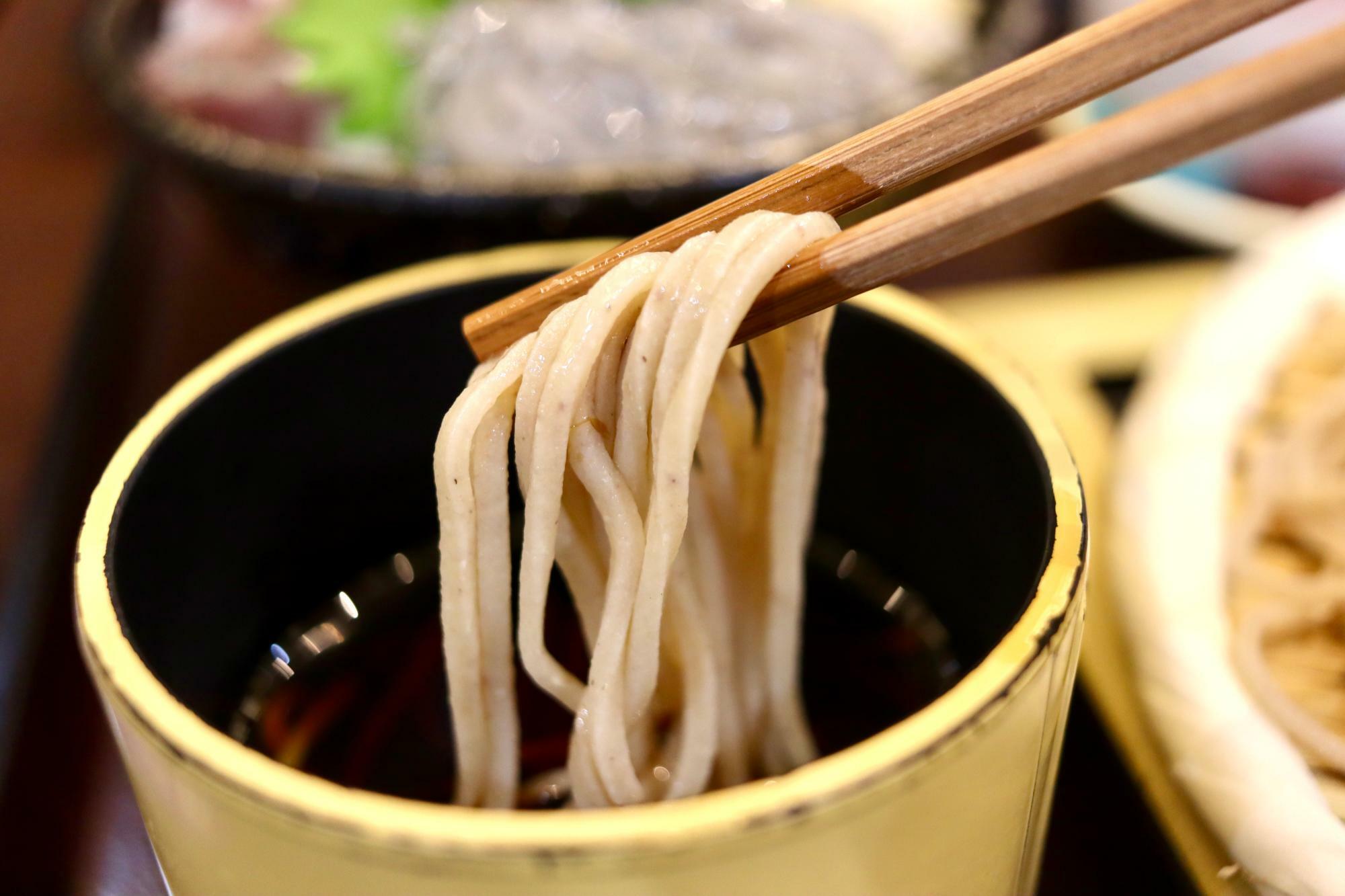 王道感ある香り豊かなお蕎麦