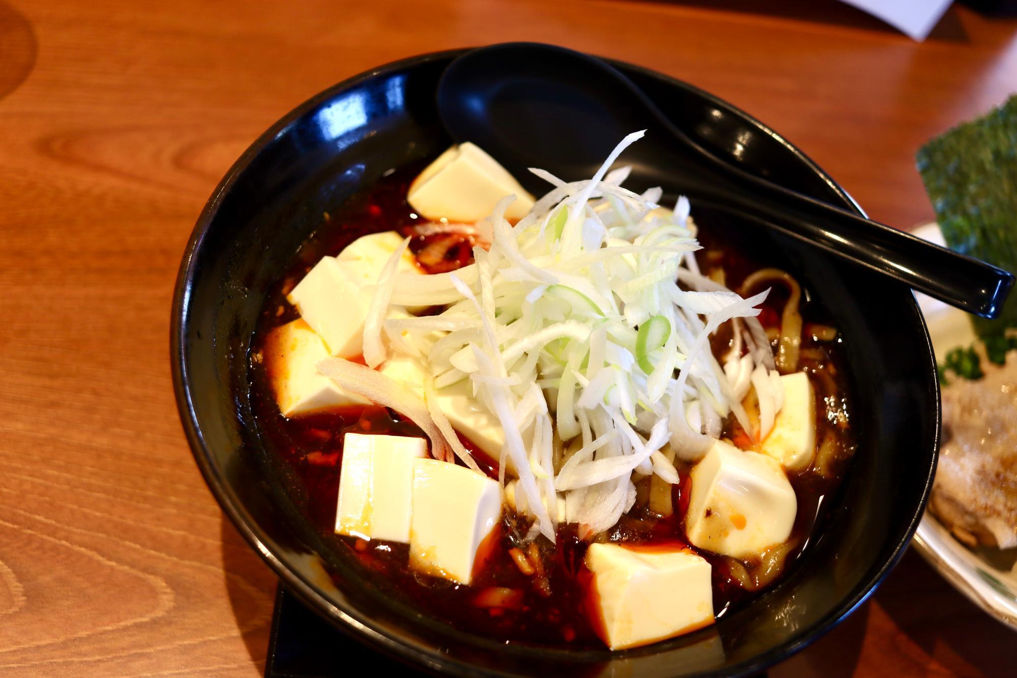 冬季限定メニューの「麻婆麺」