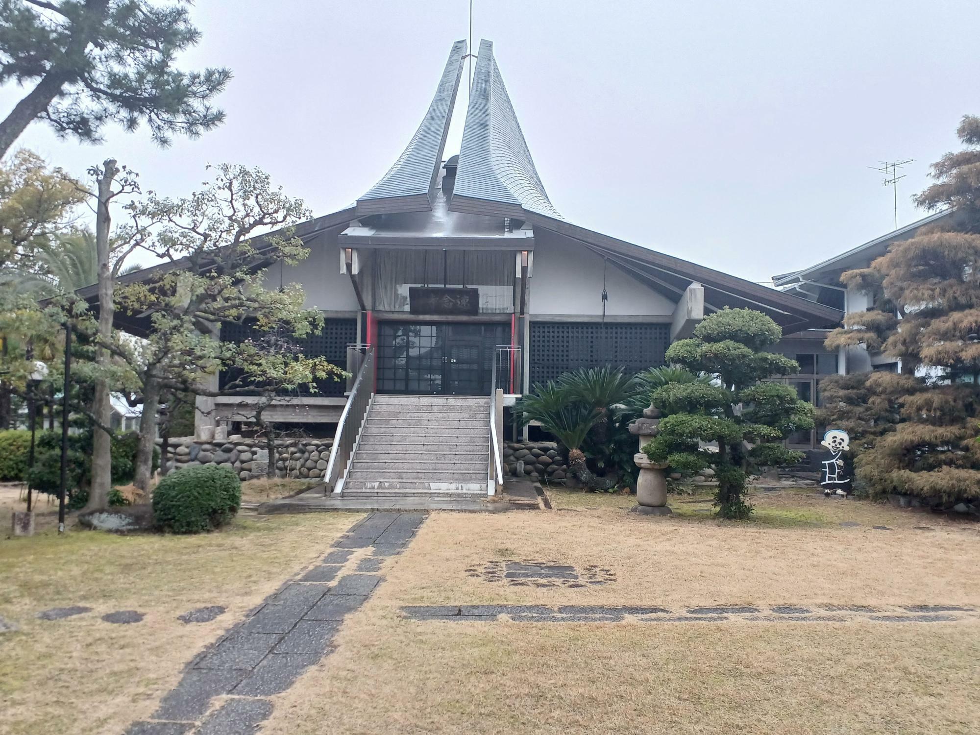 前田速念寺の本堂
