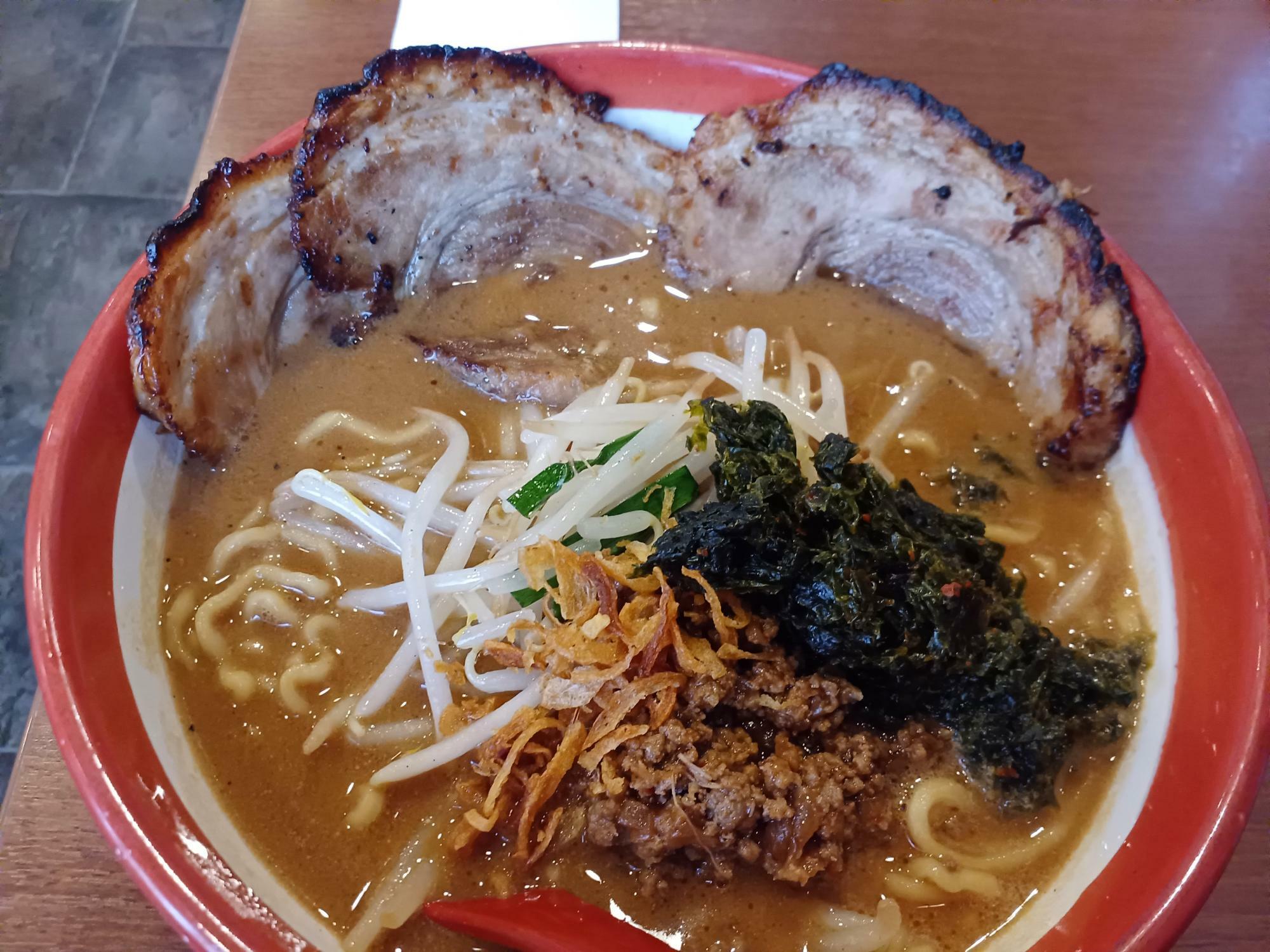 伊勢味噌　味噌漬け炙りチャーシュー麺