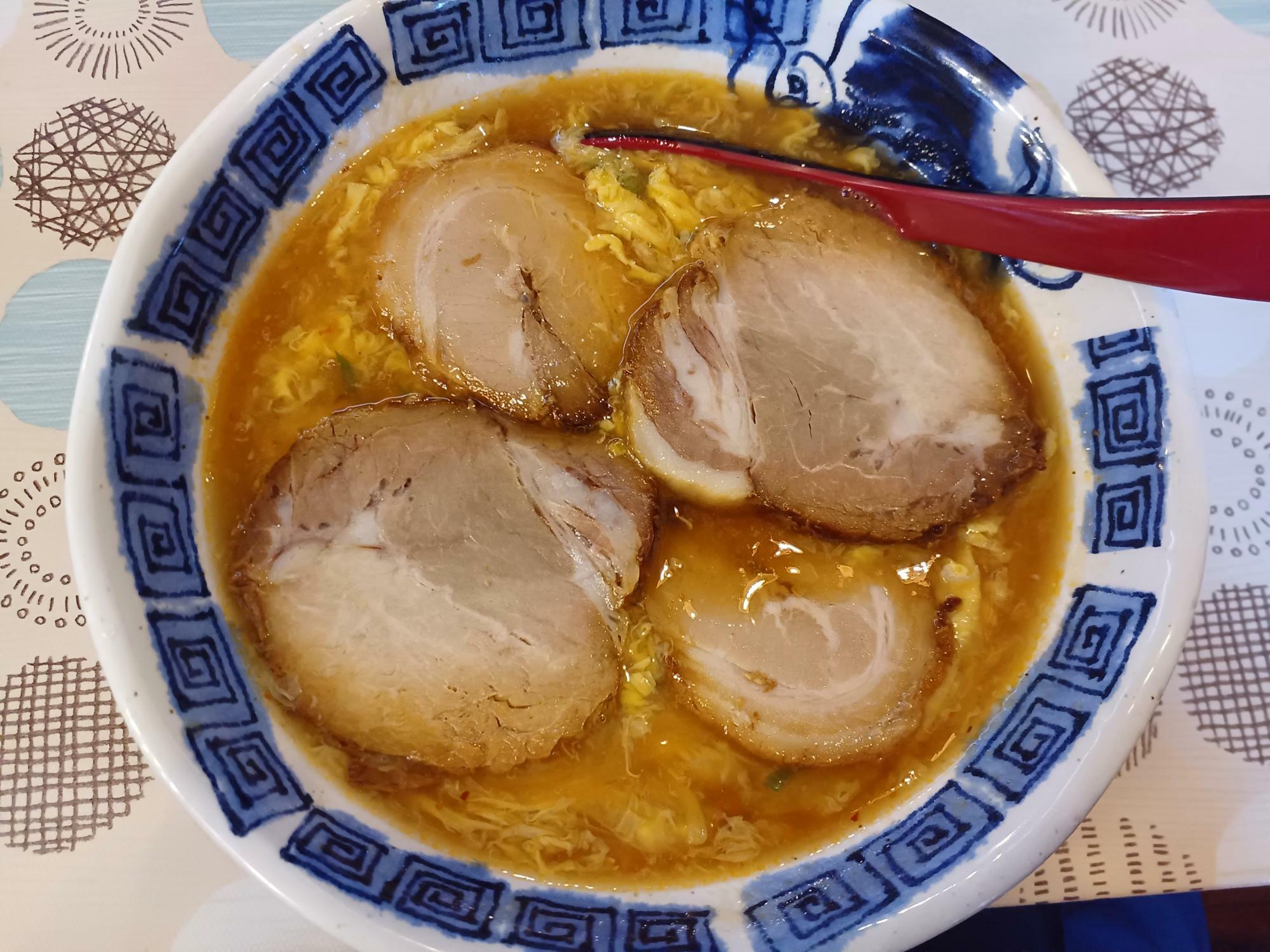 トロ玉チャーシュー麺