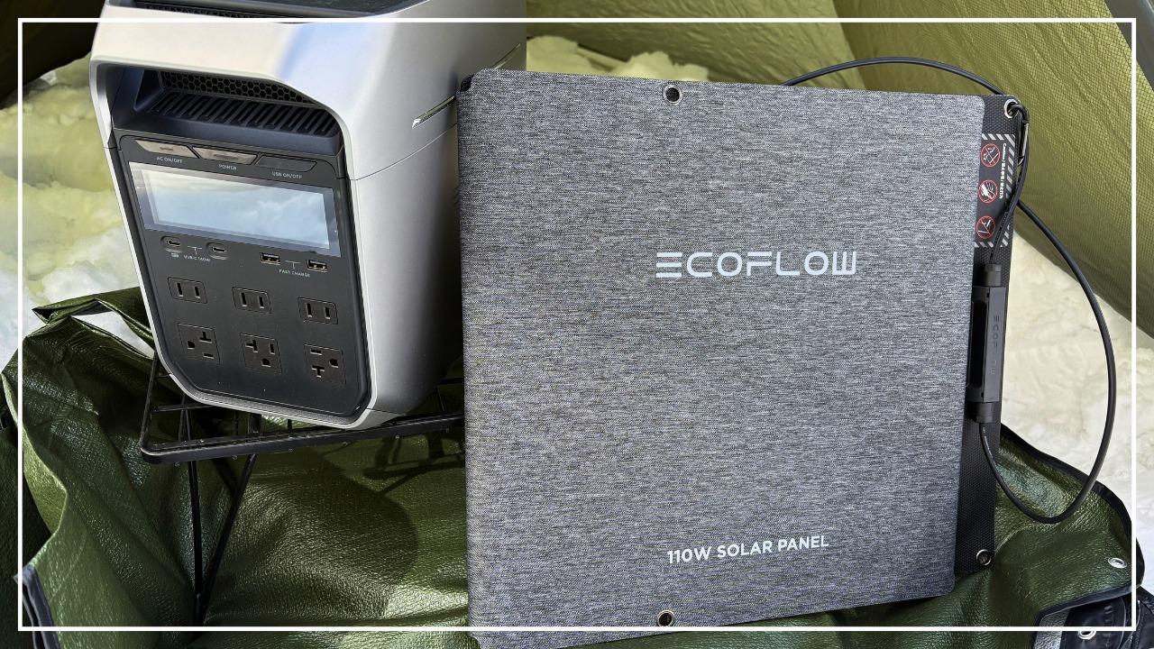 EcoFlow 110W ソーラーパネル EcoFlow 110W Solar Panel | Clean Energy | Solar Panels