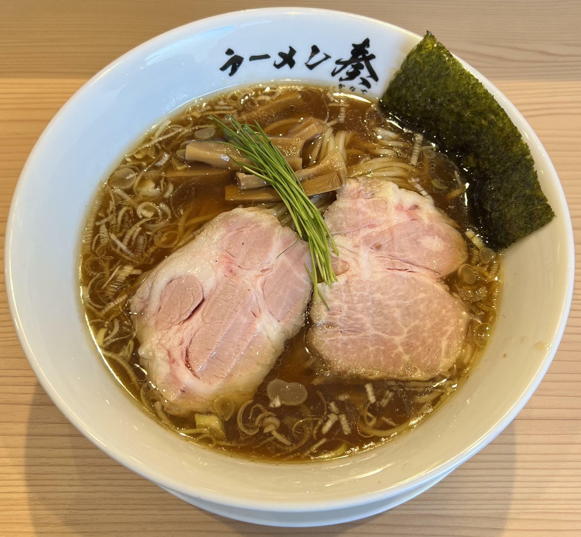 醬油ラーメン1080円