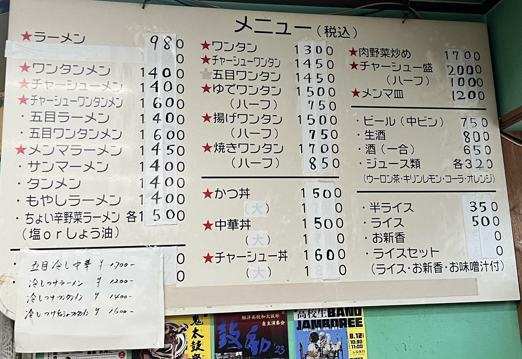 全般的に高額ですが、半ライス３５０円はちょっと高すぎるかな....