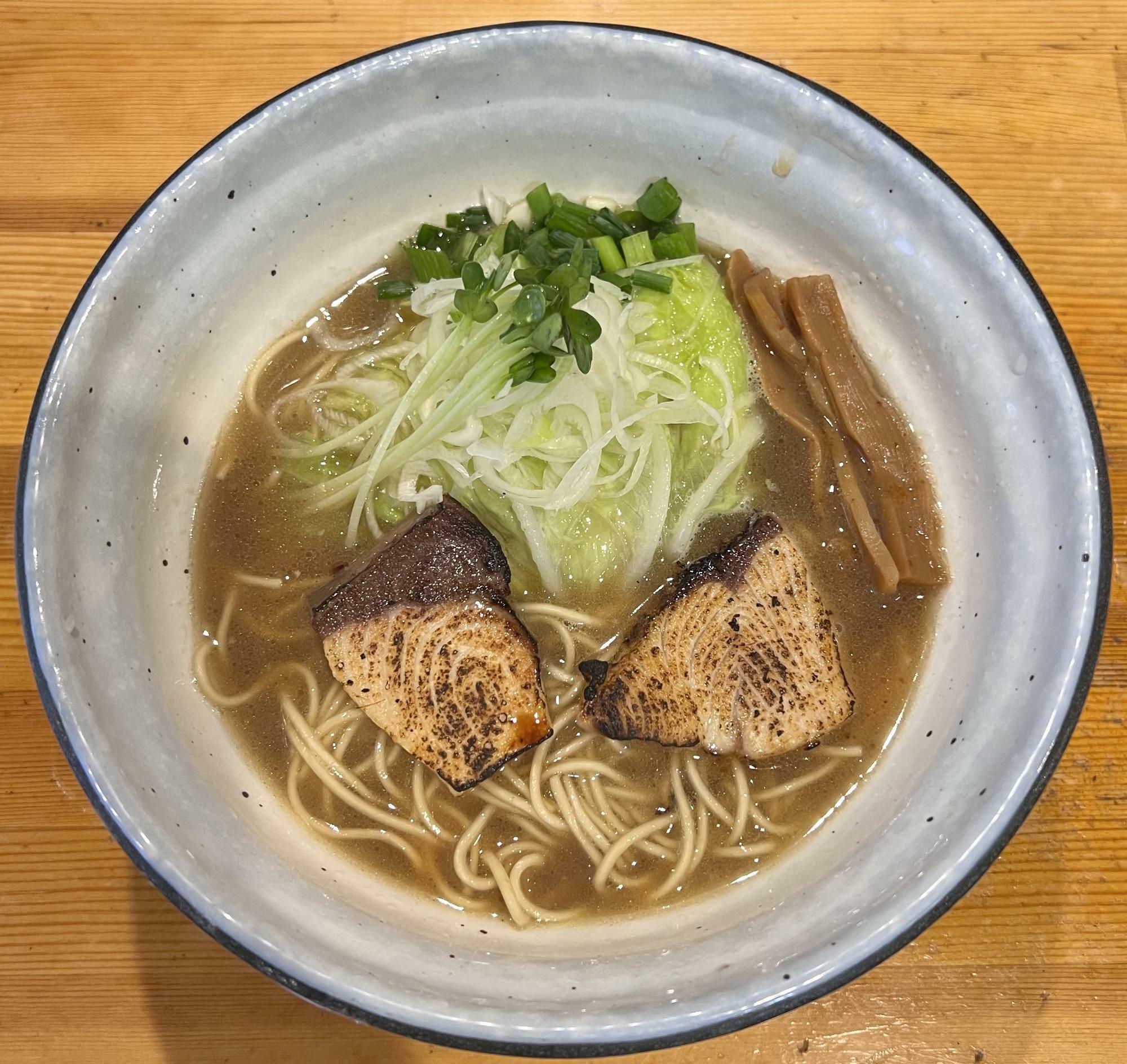 鰤らぁめん醤油　850円