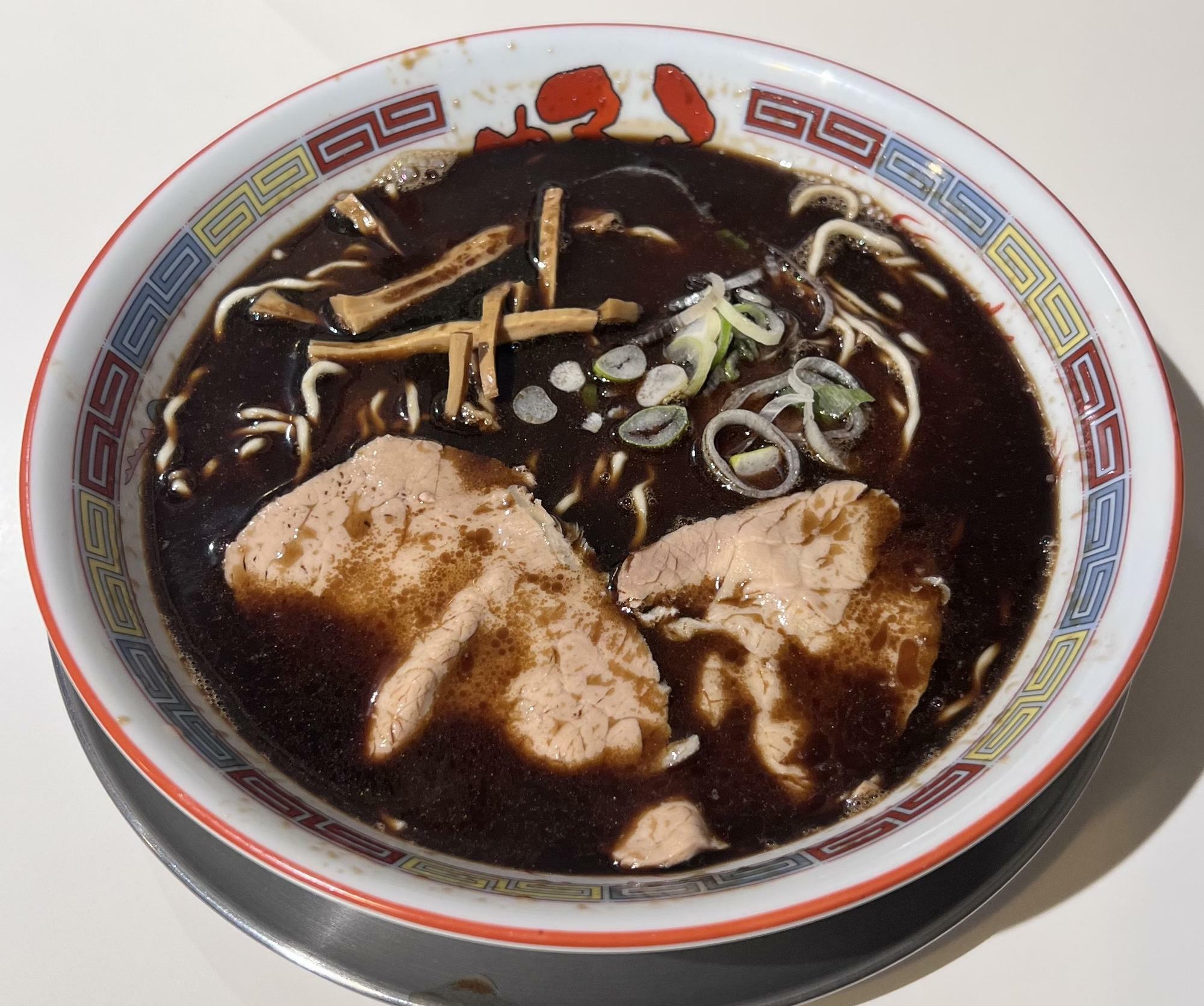 しょうゆラーメン濃いめ　1000円