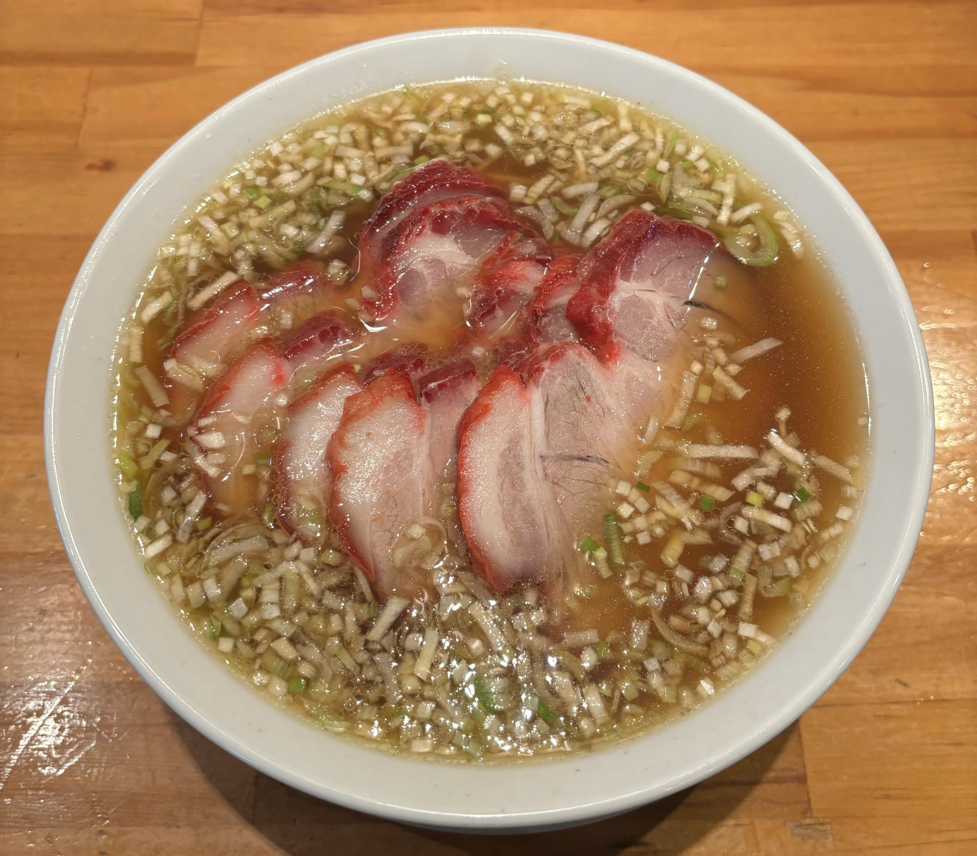 チャーシュー麺　1050円