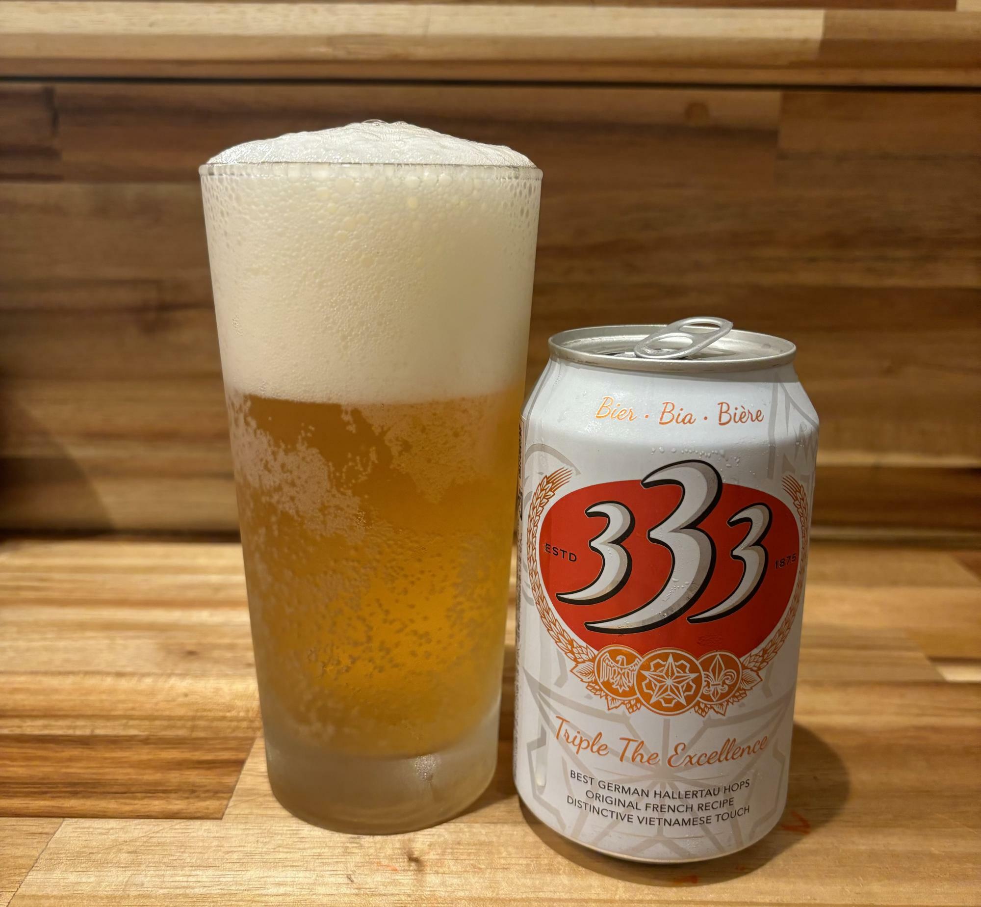 333ビール　450円