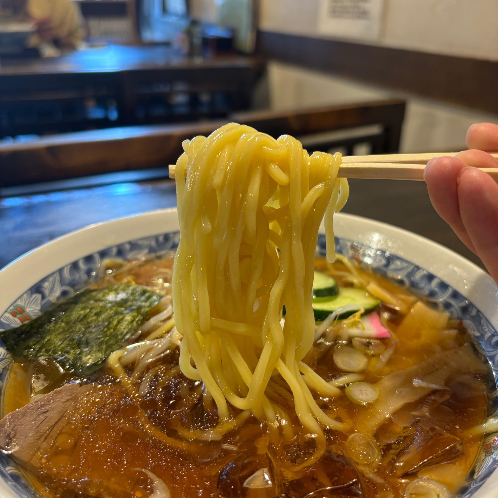 連食の為、麺少なめでお願いしました。